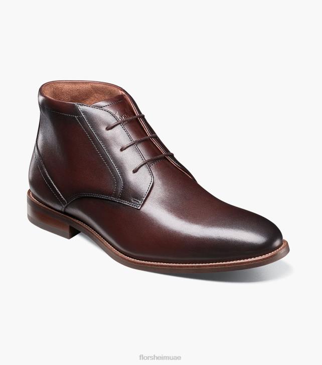 Florsheim رجال روتشى عادي التمهيد chukka 6B6H58 بني الأحذية