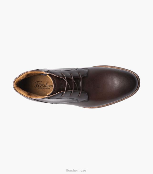 Florsheim رجال روتشى عادي التمهيد chukka 6B6H58 بني الأحذية