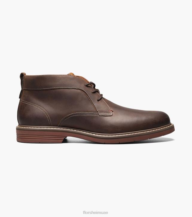 Florsheim رجال نوروك عادي اصبع القدم التمهيد chukka 6B6H76 الفصل البني الأحذية