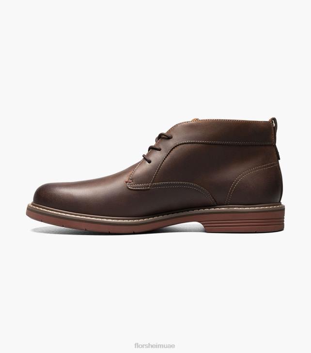 Florsheim رجال نوروك عادي اصبع القدم التمهيد chukka 6B6H76 الفصل البني الأحذية