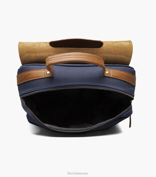 Florsheim للجنسين حقيبة ظهر من القماش / الجلد deigo 6B6H620 أزرق مُكَمِّلات