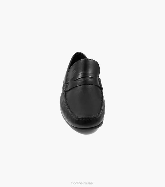 Florsheim رجال egan moc تو بيني متعطل 6B6H284 أسود الأحذية
