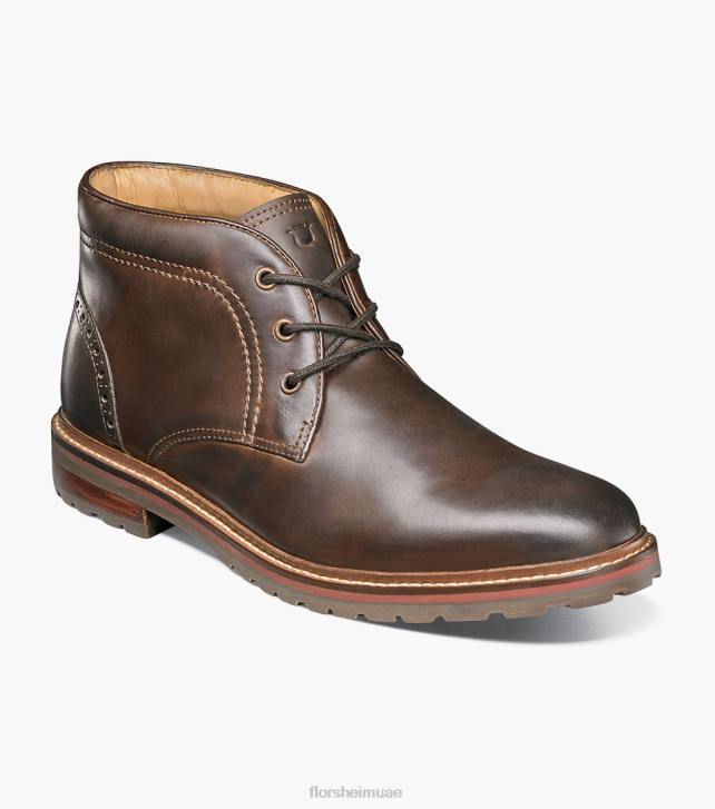Florsheim رجال fenway سهل اصبع القدم التمهيد chukka 6B6H292 الفصل البني الأحذية