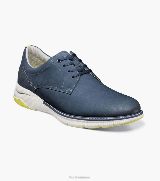 Florsheim رجال frenzi سهل اصبع القدم أكسفورد 6B6H44 nubuck البحرية الأحذية