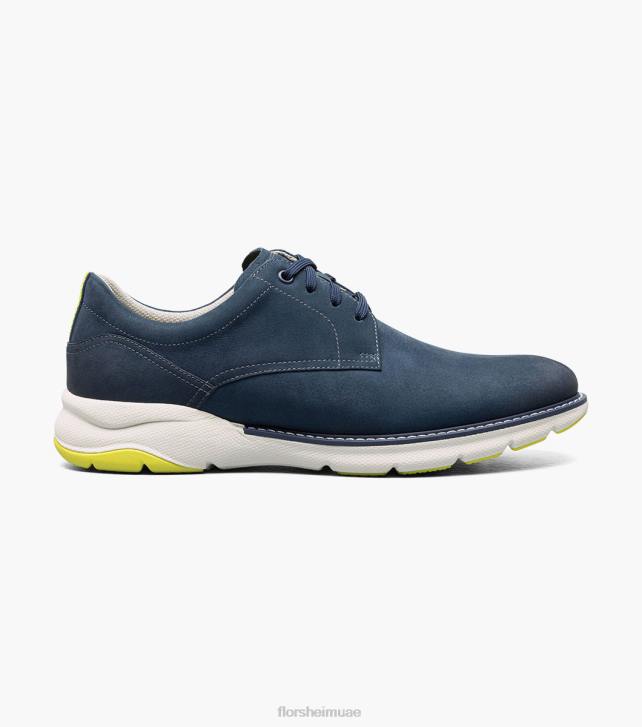 Florsheim رجال frenzi سهل اصبع القدم أكسفورد 6B6H44 nubuck البحرية الأحذية
