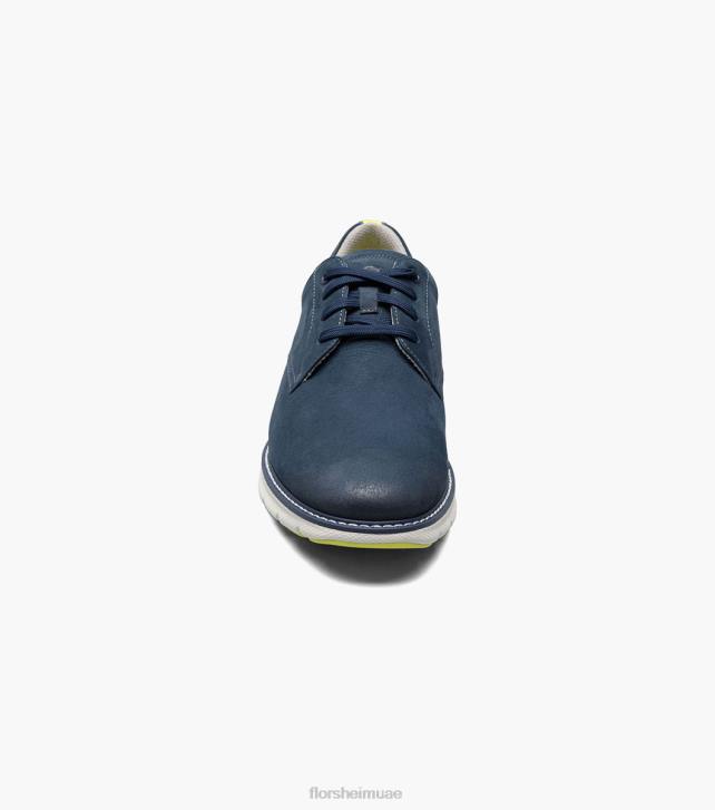 Florsheim رجال frenzi سهل اصبع القدم أكسفورد 6B6H44 nubuck البحرية الأحذية