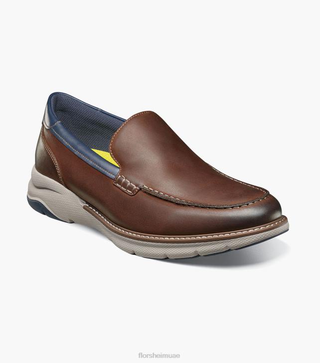 Florsheim رجال frenzi moc تو متعطل البندقية 6B6H46 الفصل البني الأحذية