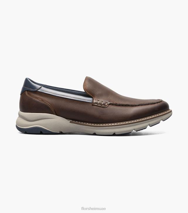 Florsheim رجال frenzi moc تو متعطل البندقية 6B6H46 الفصل البني الأحذية