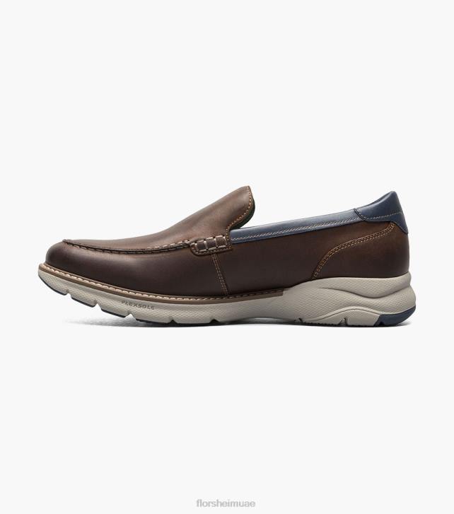 Florsheim رجال frenzi moc تو متعطل البندقية 6B6H46 الفصل البني الأحذية