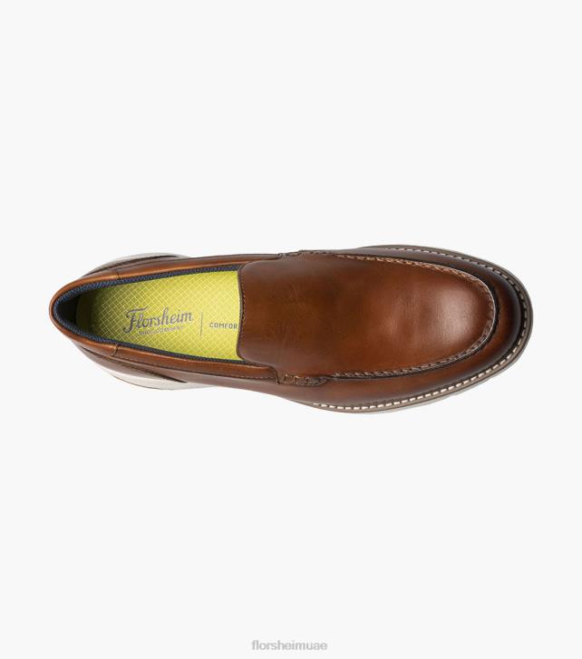 Florsheim رجال frenzi moc تو متعطل البندقية 6B6H48 كونياك الأحذية