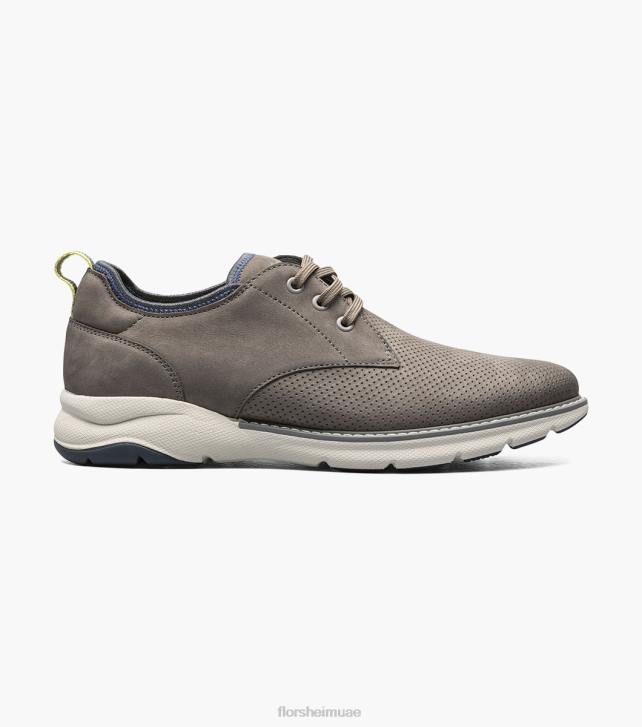 Florsheim رجال frenzi perf toe oxford 6B6H33 رمادي الأحذية