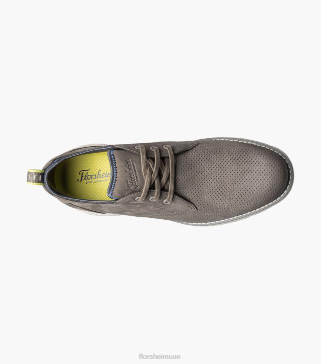Florsheim رجال frenzi perf toe oxford 6B6H33 رمادي الأحذية