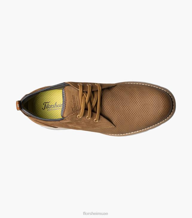 Florsheim رجال frenzi perf toe oxford 6B6H34 تان الأحذية
