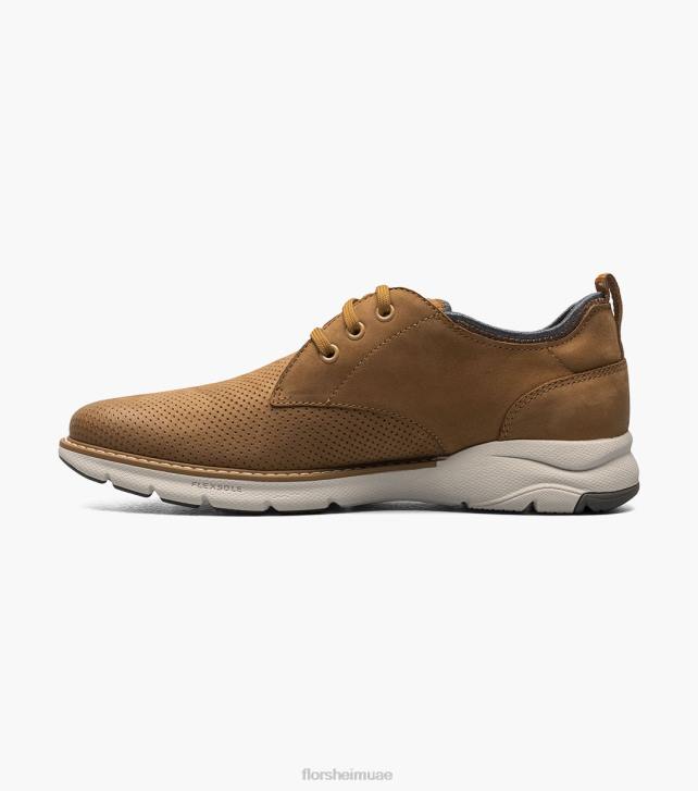 Florsheim رجال frenzi perf toe oxford 6B6H34 تان الأحذية