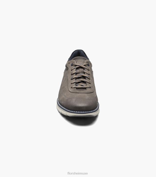 Florsheim رجال frenzi t-toe oxford 6B6H36 رمادي الأحذية