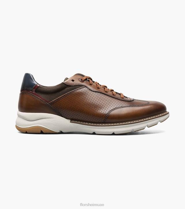 Florsheim رجال frenzi t-toe oxford 6B6H37 كونياك الأحذية