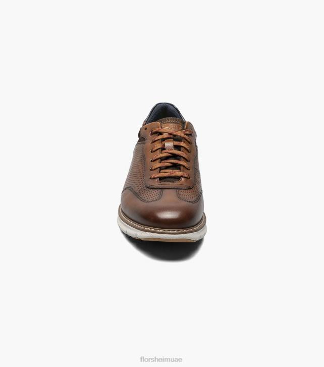 Florsheim رجال frenzi t-toe oxford 6B6H37 كونياك الأحذية
