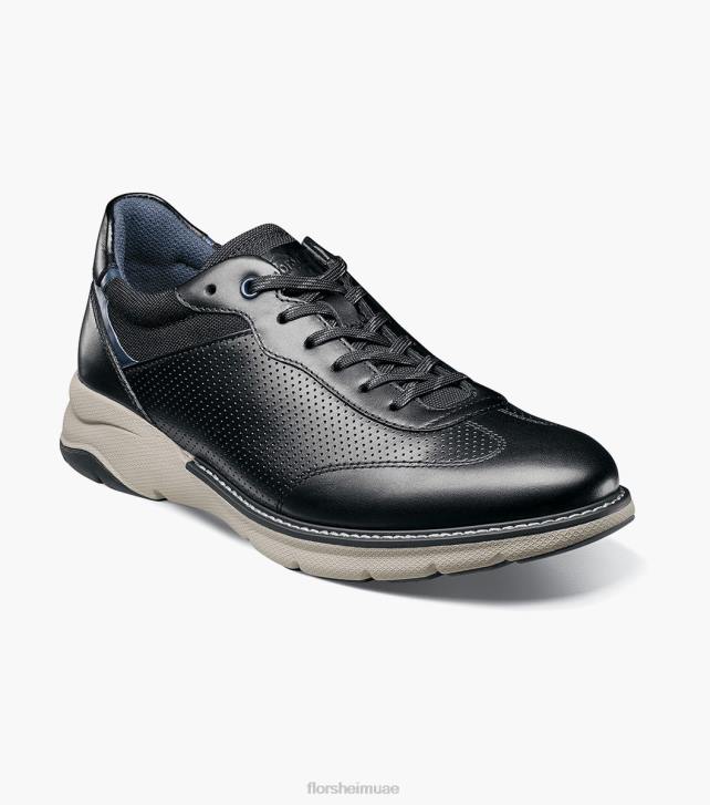 Florsheim رجال frenzi t-toe oxford 6B6H38 أسود الأحذية