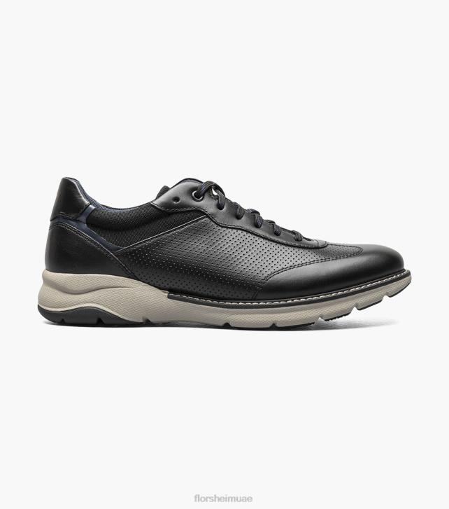 Florsheim رجال frenzi t-toe oxford 6B6H38 أسود الأحذية