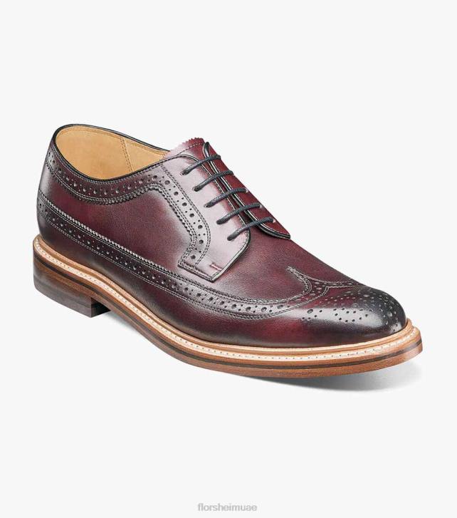 Florsheim رجال kenmoor ii wingtip أكسفورد 6B6H139 بورجوندي الأحذية