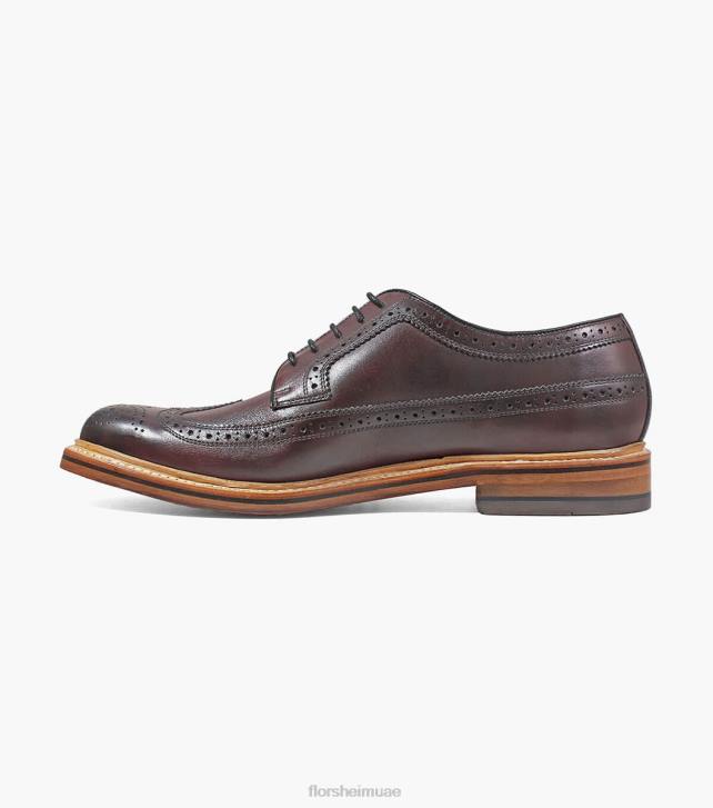 Florsheim رجال kenmoor ii wingtip أكسفورد 6B6H139 بورجوندي الأحذية
