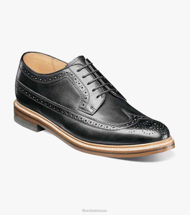 Florsheim رجال kenmoor ii wingtip أكسفورد 6B6H140 أسود الأحذية