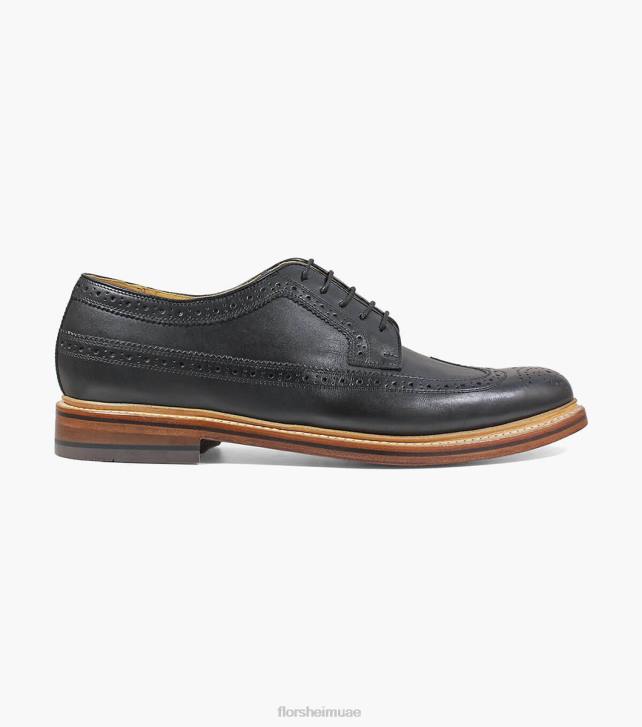 Florsheim رجال kenmoor ii wingtip أكسفورد 6B6H140 أسود الأحذية