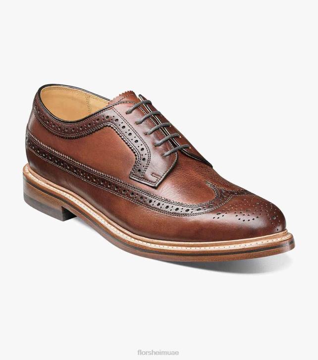Florsheim رجال kenmoor ii wingtip أكسفورد 6B6H141 كونياك الأحذية