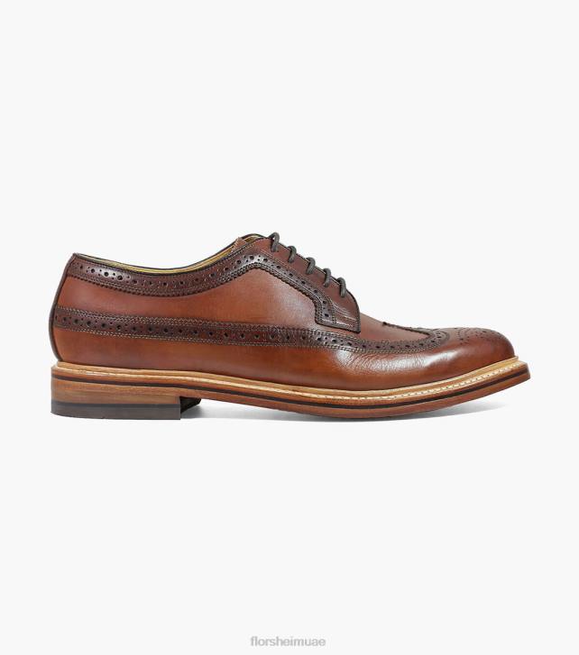 Florsheim رجال kenmoor ii wingtip أكسفورد 6B6H141 كونياك الأحذية