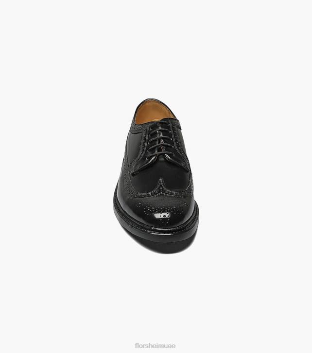 Florsheim رجال kenmoor wingtip أكسفورد 6B6H137 أسود الأحذية