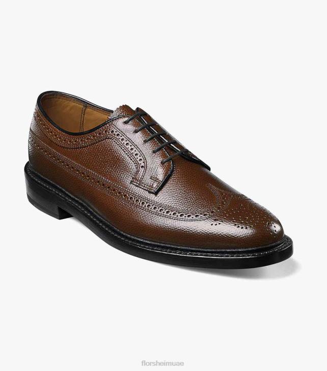 Florsheim رجال kenmoor wingtip أكسفورد 6B6H138 كونياك الأحذية