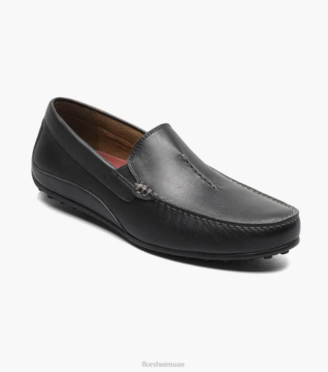 Florsheim رجال خنق moc اصبع القدم البندقية متعطل 6B6H105 أسود الأحذية