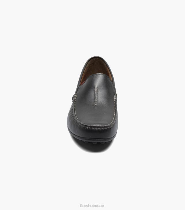 Florsheim رجال خنق moc اصبع القدم البندقية متعطل 6B6H105 أسود الأحذية