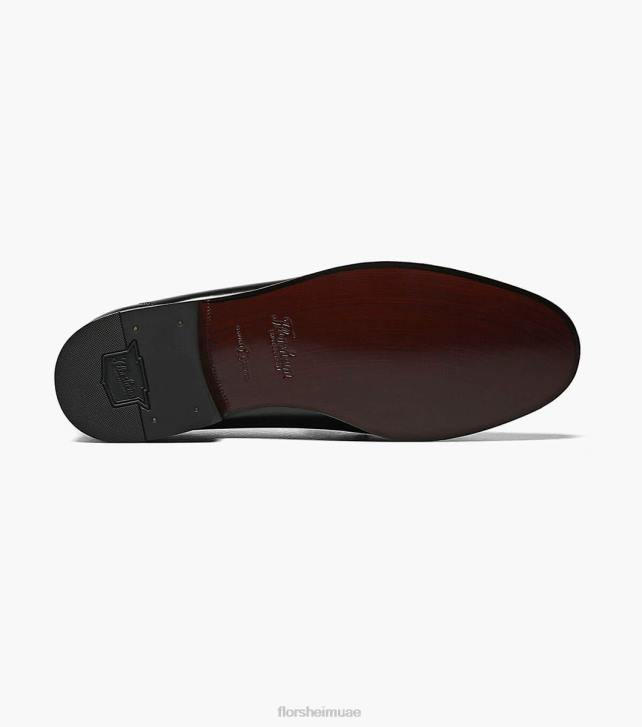 Florsheim رجال كومو moc حزام اصبع القدم متعطل 6B6H189 أسود الأحذية