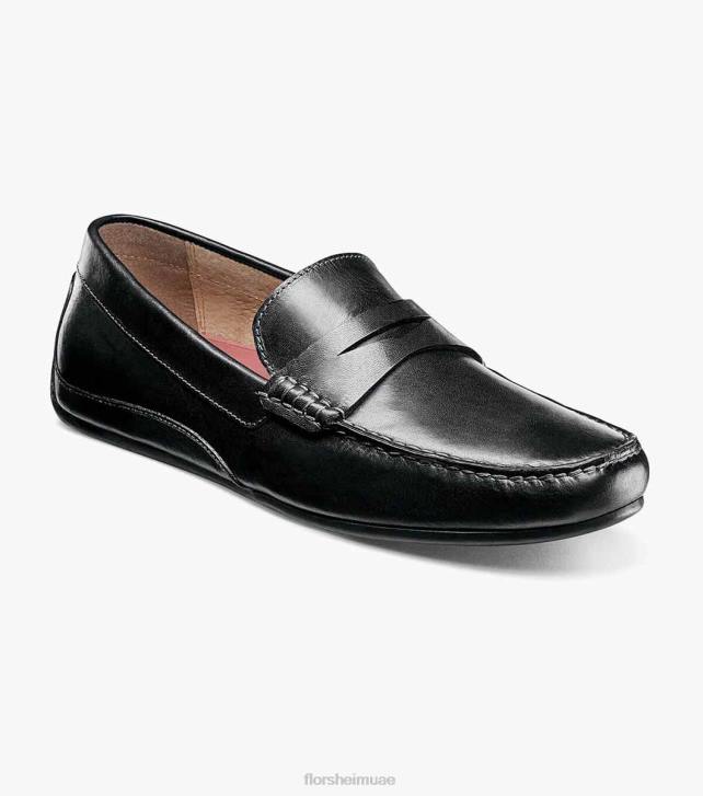 Florsheim رجال خنق moc تو بيني متعطل 6B6H266 أسود الأحذية