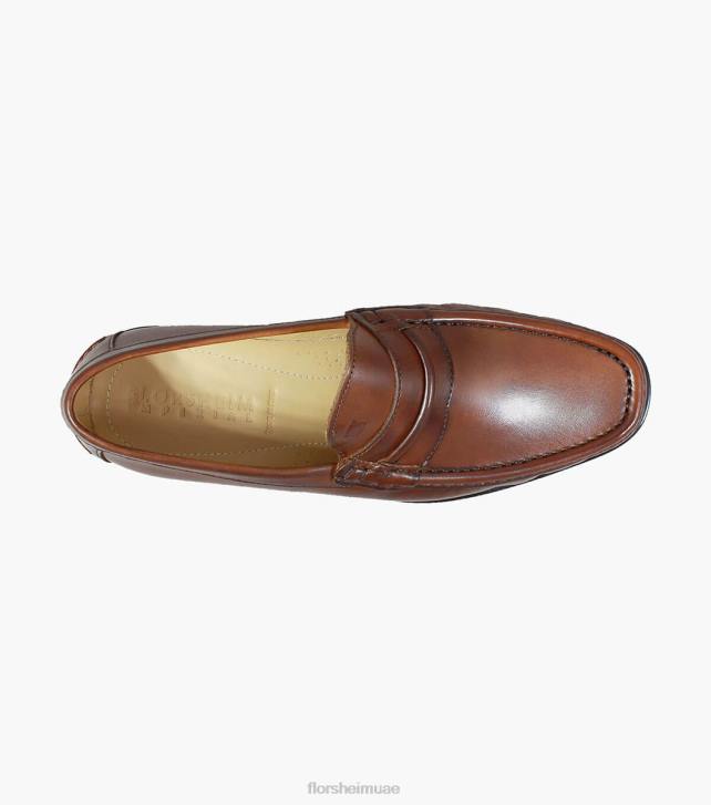 Florsheim رجال حزام اصبع القدم moc القصر متعطل 6B6H274 تان الأحذية