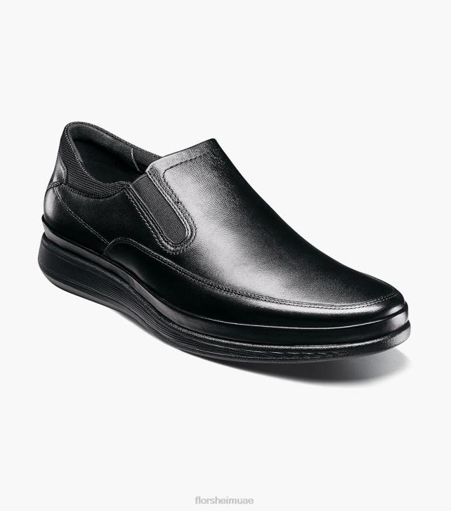 Florsheim رجال زلة اصبع القدم moc الحركة 6B6H328 أسود الأحذية