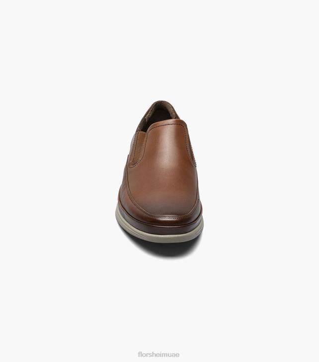 Florsheim رجال زلة اصبع القدم moc الحركة 6B6H329 كونياك الأحذية