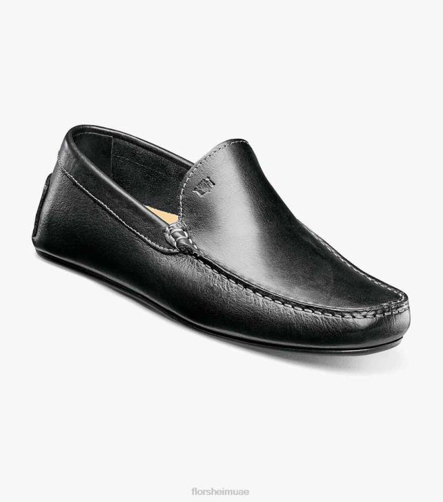 Florsheim رجال المذنب moc تو سائق البندقية 6B6H395 أسود الأحذية