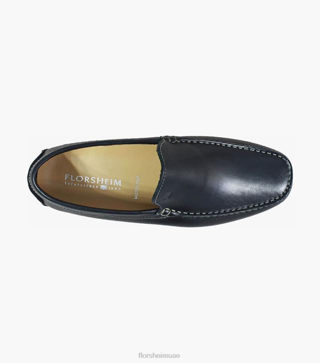 Florsheim رجال المذنب moc تو سائق البندقية 6B6H395 أسود الأحذية