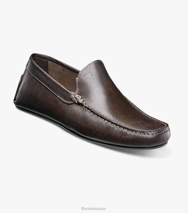 Florsheim رجال المذنب moc تو سائق البندقية 6B6H396 بني الأحذية
