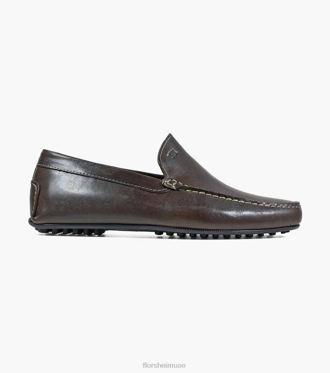 Florsheim رجال المذنب moc تو سائق البندقية 6B6H396 بني الأحذية