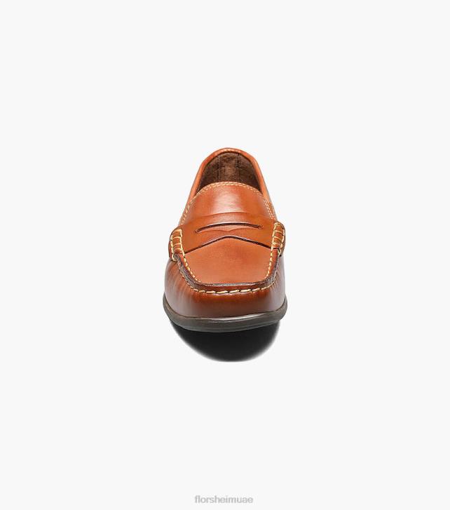 Florsheim أطفال جاسبر الابن. سائق moc تو بيني 6B6H435 سرج تان الأحذية