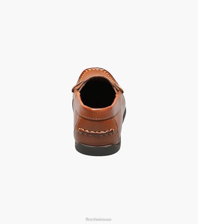 Florsheim أطفال جاسبر الابن. سائق moc تو بيني 6B6H435 سرج تان الأحذية