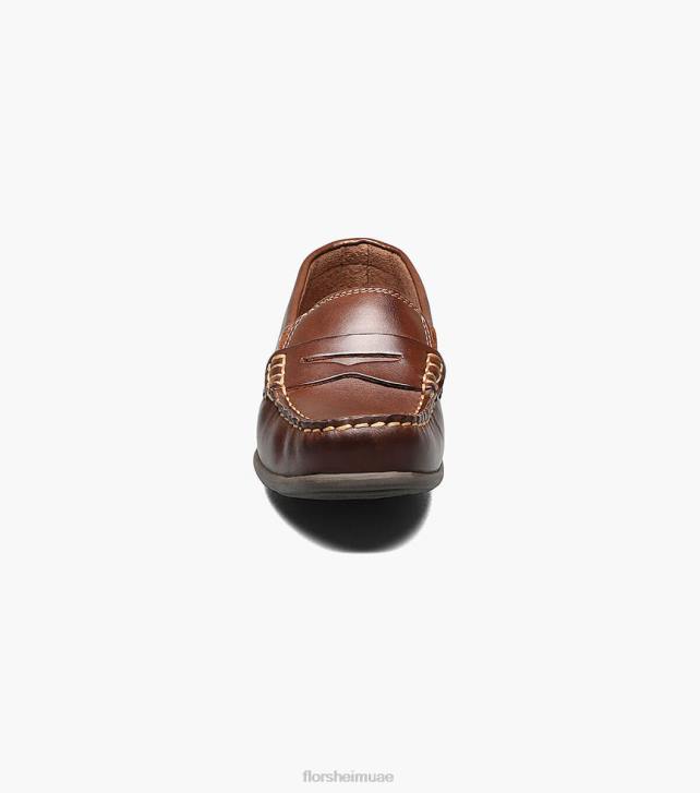 Florsheim أطفال جاسبر الابن. سائق moc تو بيني 6B6H437 بني الأحذية