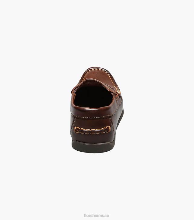 Florsheim أطفال جاسبر الابن. سائق moc تو بيني 6B6H437 بني الأحذية
