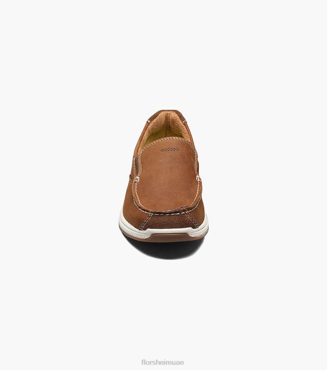 Florsheim أطفال بحيرات عظيمة الابن. زلة اصبع القدم moc 6B6H465 حجر الأحذية