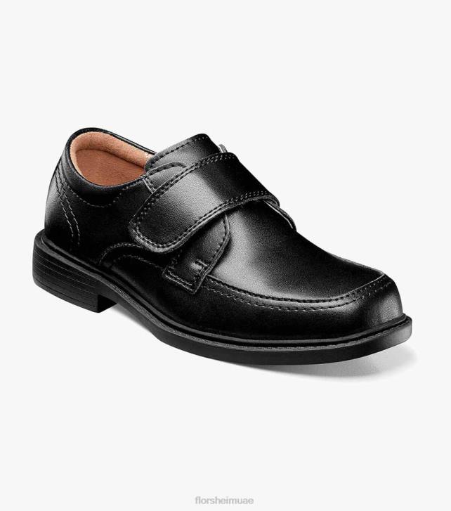 Florsheim أطفال بيروين الابن. الثاني حزام اصبع القدم moc 6B6H492 أسود الأحذية