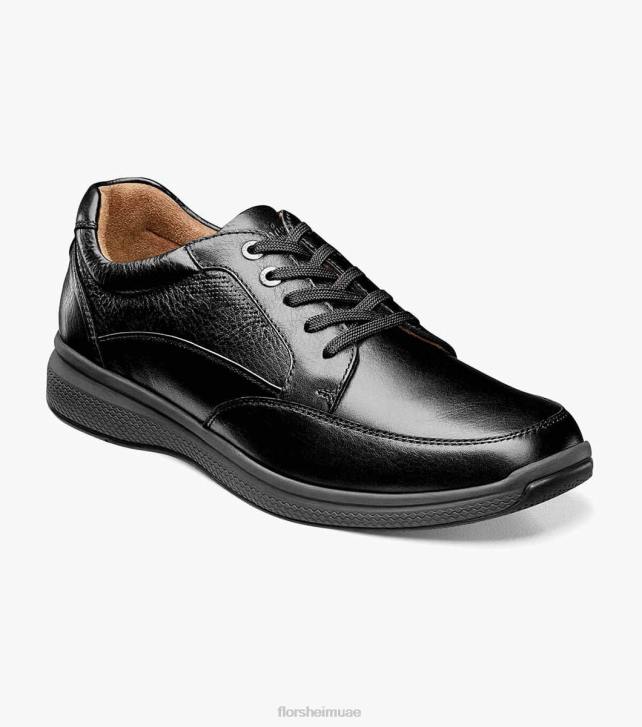 Florsheim رجال بحيرات كبيرة moc toe walk 6B6H380 هبط الأسود الأحذية