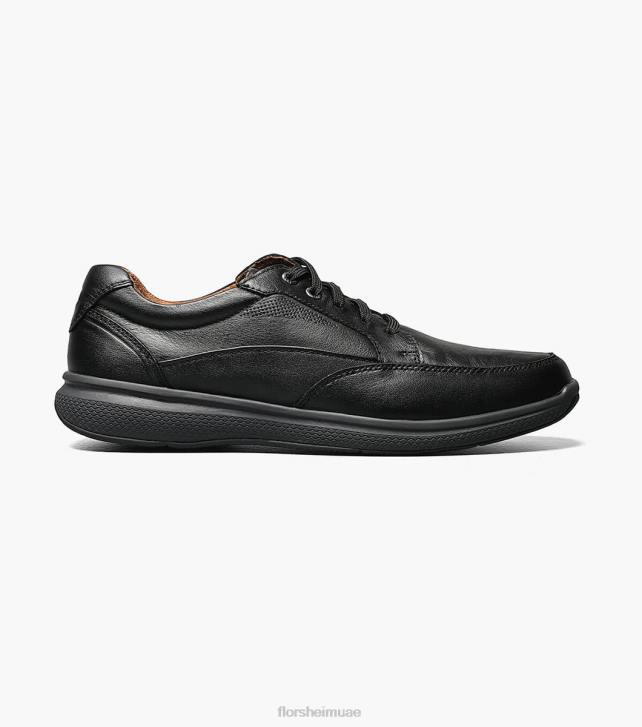 Florsheim رجال بحيرات كبيرة moc toe walk 6B6H380 هبط الأسود الأحذية